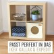 Cat Den, Cosy Retreat and Cat Bed Made of High-Quality Felt, Suitable for IKEA Kallax or Expedit, Place to Sleep Cat Den, Cosy Retreat and Cat Bed Made of High-Quality Felt, Suitable for IKEA Kallax or Expedit, Place to Sleep