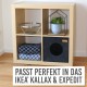 Cat Den, Cosy Retreat and Cat Bed Made of High-Quality Felt, Suitable for IKEA Kallax or Expedit, Place to Sleep Cat Den, Cosy Retreat and Cat Bed Made of High-Quality Felt, Suitable for IKEA Kallax or Expedit, Place to Sleep