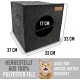 Cat Den, Cosy Retreat and Cat Bed Made of High-Quality Felt, Suitable for IKEA Kallax or Expedit, Place to Sleep Cat Den, Cosy Retreat and Cat Bed Made of High-Quality Felt, Suitable for IKEA Kallax or Expedit, Place to Sleep