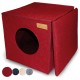 Cat Den, Cosy Retreat and Cat Bed Made of High-Quality Felt, Suitable for IKEA Kallax or Expedit, Place to Sleep Cat Den, Cosy Retreat and Cat Bed Made of High-Quality Felt, Suitable for IKEA Kallax or Expedit, Place to Sleep