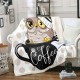 Cat Flannel Fleece Blanket Cartoon Kitten Cuddly Blanket Warm Funny Cats Animal Blanket 150 x 200 cm for Cat Lovers Breed Collage Pet Vintage Decor Blanket for Sofa Bed Couch Cat Flannel Fleece Blanket Cartoon Kitten Cuddly Blanket Warm Funny Cats Animal Blanket 150 x 200 cm for Cat Lovers Breed Collage Pet Vintage Decor Blanket for Sofa Bed Couch
