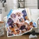 Cat Flannel Fleece Blanket Cartoon Kitten Cuddly Blanket Warm Funny Cats Animal Blanket 150 x 200 cm for Cat Lovers Breed Collage Pet Vintage Decor Blanket for Sofa Bed Couch Cat Flannel Fleece Blanket Cartoon Kitten Cuddly Blanket Warm Funny Cats Animal Blanket 150 x 200 cm for Cat Lovers Breed Collage Pet Vintage Decor Blanket for Sofa Bed Couch