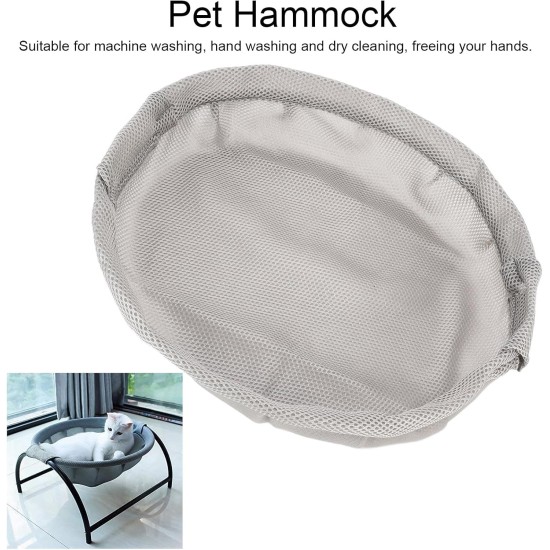 Cat Hammock Cat Bed Dog Hammock Bed Breathable Pet Hanging Bed House Cat Bed Hammock Indoor Outdoor (Grey) Cat Hammock Cat Bed Dog Hammock Bed Breathable Pet Hanging Bed House Cat Bed Hammock Indoor Outdoor (Grey)