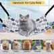Cat Hammock, Cat Hammock, 60 x 50 cm Hammock for Cats, Chair Hammock Cat, Pet Summer Hammock, Pet Hammock, Cat Hammock, Window Seat for Cats, Pet Chair (Blue-L) Cat Hammock, Cat Hammock, 60 x 50 cm Hammock for Cats, Chair Hammock Cat, Pet Summer Hammock, Pet Hammock, Cat Hammock, Window Seat for Cats, Pet Chair (Blue-L)