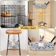 Cat Hammock, Cat Hammock, 60 x 50 cm Hammock for Cats, Chair Hammock Cat, Pet Summer Hammock, Pet Hammock, Cat Hammock, Window Seat for Cats, Pet Chair (Blue-L) Cat Hammock, Cat Hammock, 60 x 50 cm Hammock for Cats, Chair Hammock Cat, Pet Summer Hammock, Pet Hammock, Cat Hammock, Window Seat for Cats, Pet Chair (Blue-L)