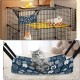 Cat Hammock, Cat Hammock, 60 x 50 cm Hammock for Cats, Chair Hammock Cat, Pet Summer Hammock, Pet Hammock, Cat Hammock, Window Seat for Cats, Pet Chair (Blue-L) Cat Hammock, Cat Hammock, 60 x 50 cm Hammock for Cats, Chair Hammock Cat, Pet Summer Hammock, Pet Hammock, Cat Hammock, Window Seat for Cats, Pet Chair (Blue-L)