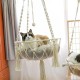 Cat Hammock, Macrame Cat Bed, Hammock for Cat, Cat Swing, Hand Knitted Hanging Cat Nest, Pet Swing (35 cm) Cat Hammock, Macrame Cat Bed, Hammock for Cat, Cat Swing, Hand Knitted Hanging Cat Nest, Pet Swing (35 cm)
