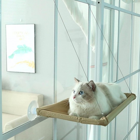 Cat Hammock, Sunbathing Cat Window Lounger, Cat Hammock, Holds up to 15 kg Hammock for Cats Cat Hammock, Sunbathing Cat Window Lounger, Cat Hammock, Holds up to 15 kg Hammock for Cats