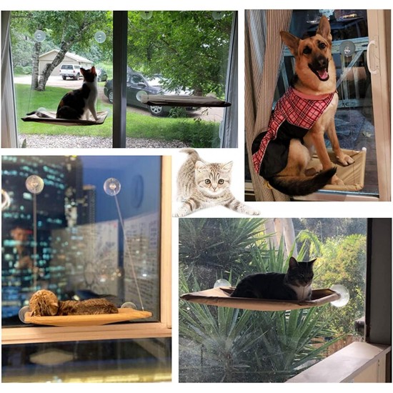 Cat Hammock, Sunbathing Cat Window Lounger, Cat Hammock, Holds up to 15 kg Hammock for Cats Cat Hammock, Sunbathing Cat Window Lounger, Cat Hammock, Holds up to 15 kg Hammock for Cats