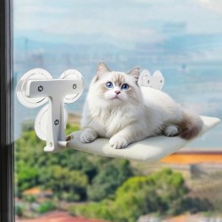Cat Hammock Window 52 x 30 cm, Cat Bed Window Reversible Mat Foldable Cat Bed Window with Sturdy Suction Cups up to 18 kg (Beige with Fluff, 52 x 30 cm) Cat Hammock Window 52 x 30 cm, Cat Bed Window Reversible Mat Foldable Cat Bed Window with Sturdy Suction Cups up to 18 kg (Beige with Fluff, 52 x 30 cm)