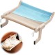 Cat Hammock Window, Cat Hammock, Adjustable Cat Hammock, Cat Window, Leisure Cat Climbing Frame, Hanging Cat Bed, Grey Blue (44.5 x 36 x 16 cm) Cat Hammock Window, Cat Hammock, Adjustable Cat Hammock, Cat Window, Leisure Cat Climbing Frame, Hanging Cat Bed, Grey Blue (44.5 x 36 x 16 cm)