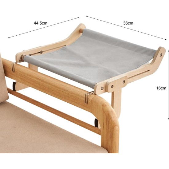 Cat Hammock for Window, Drawer Perch for Cat, Wooden Cat Window Perches, Cat Hammock Cat Bed for Bed Edge, Cat, Balcony, Hammock Bed Cat Hammock for Window, Drawer Perch for Cat, Wooden Cat Window Perches, Cat Hammock Cat Bed for Bed Edge, Cat, Balcony, Hammock Bed