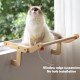 Cat Hammock for Window, Drawer Perch for Cat, Wooden Cat Window Perches, Cat Hammock Cat Bed for Bed Edge, Cat, Balcony, Hammock Bed Cat Hammock for Window, Drawer Perch for Cat, Wooden Cat Window Perches, Cat Hammock Cat Bed for Bed Edge, Cat, Balcony, Hammock Bed