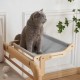 Cat Hammock for Window, Drawer Perch for Cat, Wooden Cat Window Perches, Cat Hammock Cat Bed for Bed Edge, Cat, Balcony, Hammock Bed Cat Hammock for Window, Drawer Perch for Cat, Wooden Cat Window Perches, Cat Hammock Cat Bed for Bed Edge, Cat, Balcony, Hammock Bed