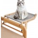 Cat Hammock for Window, Drawer Perch for Cat, Wooden Cat Window Perches, Cat Hammock Cat Bed for Bed Edge, Cat, Balcony, Hammock Bed Cat Hammock for Window, Drawer Perch for Cat, Wooden Cat Window Perches, Cat Hammock Cat Bed for Bed Edge, Cat, Balcony, Hammock Bed