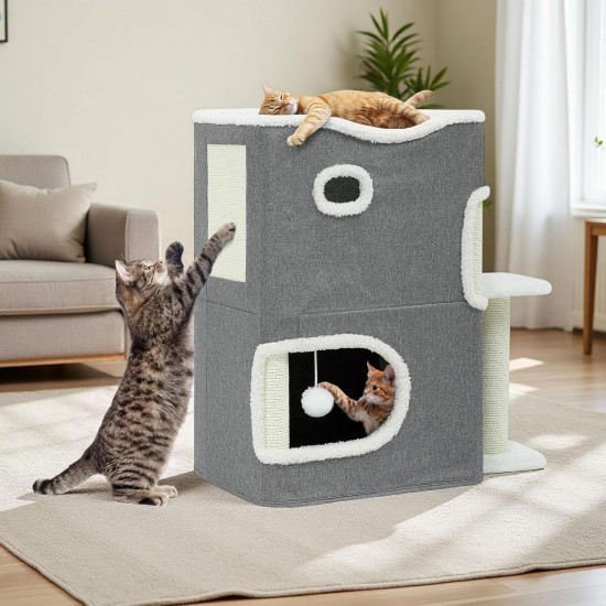 Cat House Indoor Foldable Cat Cave Large Cats, Cat Cave with Scratching Surface for Shelf, Cat House, Cat House Cave, Cat Bed Cave Cat Cave Cat Cave Cat Cave Cat Barrel Cats Climbing Cat House Indoor Foldable Cat Cave Large Cats, Cat Cave with Scratching Surface for Shelf, Cat House, Cat House Cave, Cat Bed Cave Cat Cave Cat Cave Cat Cave Cat Barrel Cats Climbing