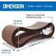 Cat Scratcher, Cardboard Lounge Bed, Bone Shape Design, Recyclable Wavy Scratch Mat, Sturdy and Durable, Furniture Protector, Reversible, Brown