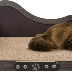 Cat Scratching Board XXL, 68 cm Wide, Scratching Mat in Sofa Design, Made of High Density, Strong Corrugated Paper Suitable for Cat Bed and Sofa Placement Cat Scratching Board XXL, 68 cm Wide, Scratching Mat in Sofa Design, Made of High Density, Strong Corrugated Paper Suitable for Cat Bed and Sofa Placement
