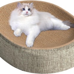 Cat Scratching Boards, 2 in 1 Scratching Board for Cats, Oval Sisal Scratching Board for Cats, Cat Scratching Board, Bowl Nest, Lounge Scratching Board for Cats for Rest, Sanding Cat Scratching Boards, 2 in 1 Scratching Board for Cats, Oval Sisal Scratching Board for Cats, Cat Scratching Board, Bowl Nest, Lounge Scratching Board for Cats for Rest, Sanding