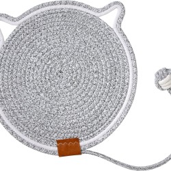 Cat Scratching Boards with Ball Scratching Mats for Sleeping, Scratching and Playing Cat Scratching Boards Round for Furniture Protection Cat Scratching Pads for Indoor Cats (Grey) Cat Scratching Boards with Ball Scratching Mats for Sleeping, Scratching and Playing Cat Scratching Boards Round for Furniture Protection Cat Scratching Pads for Indoor Cats (Grey)