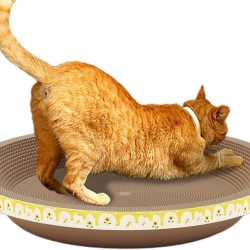 Cat Scratching Bowl, Cardboard Cat Bed Pad Mat, Scratch-Resistant, Thick Cushion Tray for Cats, Kittens, Training Toys Cat Scratching Bowl, Cardboard Cat Bed Pad Mat, Scratch-Resistant, Thick Cushion Tray for Cats, Kittens, Training Toys