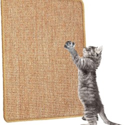 Cat Scratching Mat, Scratching Board for Cats, Sisal Scratching Pad, Non-Slip Floor, Natural Sisal Rug for Cats, Protects Carpets and Sofas (300 x 400 mm) Cat Scratching Mat, Scratching Board for Cats, Sisal Scratching Pad, Non-Slip Floor, Natural Sisal Rug for Cats, Protects Carpets and Sofas (300 x 400 mm)