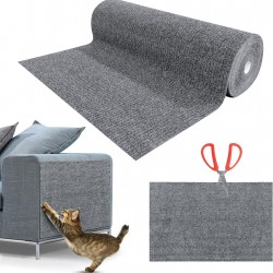 Cat Scratching Mat, Self-Adhesive XXL, 200 x 40 cm, Scratch Protection for Sofa and Walls, Cat Rug for Furniture (Light Grey, 40 x 200 cm) Cat Scratching Mat, Self-Adhesive XXL, 200 x 40 cm, Scratch Protection for Sofa and Walls, Cat Rug for Furniture (Light Grey, 40 x 200 cm)