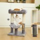 Cat Scratching Post Tower for Indoor Cats with Scratching Post Platform for Kittens and Cats (Light Grey) Cat Scratching Post Tower for Indoor Cats with Scratching Post Platform for Kittens and Cats (Light Grey)