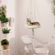 Cat Swing Hammock, Macrame Cat Hammock, Boho Swing Bed Hammock for House Cats, Comfortable Bedding for Pets, Cats, Kittens, for Sleeping, Playing, Climbing