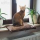 Cat Window Bed: Cuddly Cat Window Lounger for Windowsill, Premium Fluffy Cat Bed for Windows, Window Sill, Washable, 34 x 44 cm, Window Sill Lounger Cat Window Bed: Cuddly Cat Window Lounger for Windowsill, Premium Fluffy Cat Bed for Windows, Window Sill, Washable, 34 x 44 cm, Window Sill Lounger