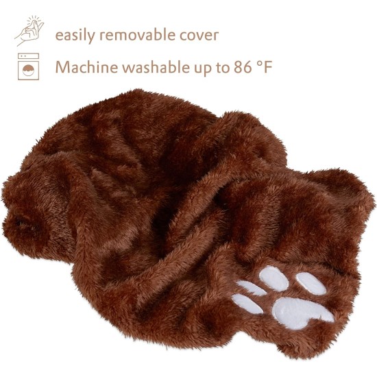 Cat Window Bed: Cuddly Cat Window Lounger for Windowsill, Premium Fluffy Cat Bed for Windows, Window Sill, Washable, 34 x 44 cm, Window Sill Lounger Cat Window Bed: Cuddly Cat Window Lounger for Windowsill, Premium Fluffy Cat Bed for Windows, Window Sill, Washable, 34 x 44 cm, Window Sill Lounger