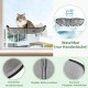 Cat Window Lounger Large Cat Bed Hammock Window Sill Powerful Suction Cup Window Hammock for Cats Indoor and Car Cat Window Seat L71 x W 19 x H 9 cm Cat Window Lounger Large Cat Bed Hammock Window Sill Powerful Suction Cup Window Hammock for Cats Indoor and Car Cat Window Seat L71 x W 19 x H 9 cm