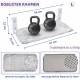 Cat Window Lounger, with 4 Strong Suction Cups, Foldable Cat Bed for Indoor Use, Solid Metal Frame and Soft, Reversible Cover Made of Two Fabrics, Holds up to 18 kg, Medium (Grey, L) Cat Window Lounger, with 4 Strong Suction Cups, Foldable Cat Bed for Indoor Use, Solid Metal Frame and Soft, Reversible Cover Made of Two Fabrics, Holds up to 18 kg, Medium (Grey, L)