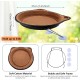 Cat Window Mounted Bed Sunbathing Seat Window Hammock Cat Window Seat Cushion Bed Cosy Place Lying Plate Suction Cup Hanging Pet Bed for Cat Small Dog or Other Small Animals (Coffee)