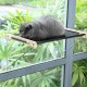 Cat Window Seats (up to 15 kg), Window Lounger Hammock for Cats with Solid Wood and Metal, Sturdy Window Sill, Hanging Bed Window with Suction Cup Cat Window Seats (up to 15 kg), Window Lounger Hammock for Cats with Solid Wood and Metal, Sturdy Window Sill, Hanging Bed Window with Suction Cup