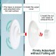 Cat Window Suction Cup, 4 Pieces Suction Cups for Cat Window Bed, Replacement Suction Cup for Hanging Hammocks for Cat/Kitten Cat Window Suction Cup, 4 Pieces Suction Cups for Cat Window Bed, Replacement Suction Cup for Hanging Hammocks for Cat/Kitten
