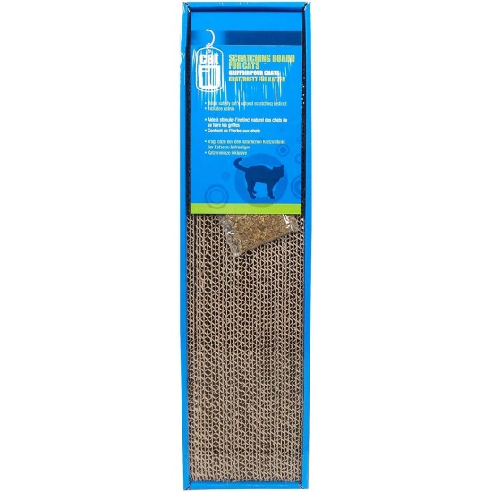 Catit Scratching Board with Catnip Narrow Design Catit Scratching Board with Catnip Narrow Design