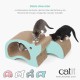 Catit Zoo 2-in-1 Cat Scratching Post - Grey Catit Zoo 2-in-1 Cat Scratching Post - Grey