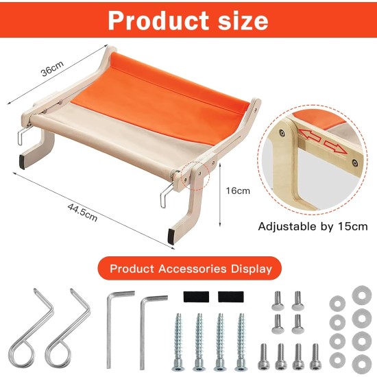 Chingcoo Cat Lounger Balcony, Window Mat for Heating, Heating Body Mat for Cat Windows, Cats Window Lounger, Window Seat, Cat Bed, Window Sill Chingcoo Cat Lounger Balcony, Window Mat for Heating, Heating Body Mat for Cat Windows, Cats Window Lounger, Window Seat, Cat Bed, Window Sill