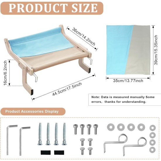 Chingcoo Cat Lounger Balcony, Window Mat for Heating, Heating Body Mat for Cat Windows, Cats Window Lounger, Window Seat, Cat Bed, Window Sill Chingcoo Cat Lounger Balcony, Window Mat for Heating, Heating Body Mat for Cat Windows, Cats Window Lounger, Window Seat, Cat Bed, Window Sill