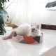 ComSaf Scratching Board for Cats, 44 x 34 x 10 cm, Cat Scratching Mat, Oval Cat Toy, Scratching Furniture, Corrugated Cardboard, Recyclable Scratching Pad Made of Quality Cardboard, Keep Cats Fun Healthy
