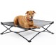 Coolaroo On The Go Raised Pet Bed, Large, Grey Coolaroo On The Go Raised Pet Bed, Large, Grey