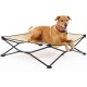 Coolaroo On The Go Raised Pet Bed, Large, Grey Coolaroo On The Go Raised Pet Bed, Large, Grey