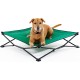 Coolaroo On The Go Raised Pet Bed, Large, Grey Coolaroo On The Go Raised Pet Bed, Large, Grey
