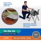 Coolaroo On The Go Raised Pet Bed, Large, Grey Coolaroo On The Go Raised Pet Bed, Large, Grey