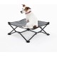 Coolaroo On The Go Raised Pet Bed, Large, Grey Coolaroo On The Go Raised Pet Bed, Large, Grey
