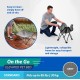 Coolaroo On The Go Raised Pet Bed, Large, Grey Coolaroo On The Go Raised Pet Bed, Large, Grey