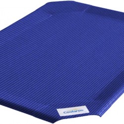 Coolaroo The Original Replacement Elevated Pet Bed Cover, Medium, Aqua Blue Coolaroo The Original Replacement Elevated Pet Bed Cover, Medium, Aqua Blue