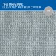 Coolaroo The Original Replacement Elevated Pet Bed Cover, Medium, Aqua Blue Coolaroo The Original Replacement Elevated Pet Bed Cover, Medium, Aqua Blue