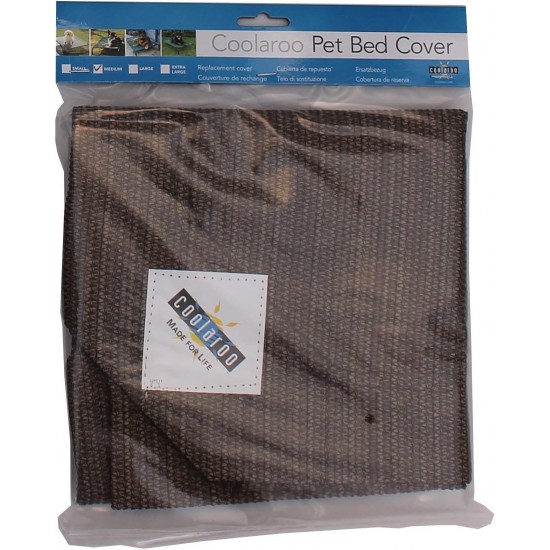 Coolaroo The Original Replacement Elevated Pet Bed Cover, Medium, Aqua Blue Coolaroo The Original Replacement Elevated Pet Bed Cover, Medium, Aqua Blue